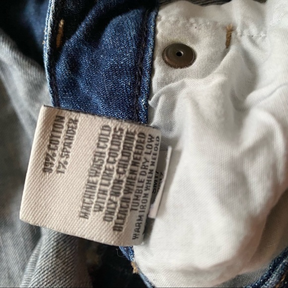 American Rag Cie Destroyed Denim Shorts - Picture 5 of 7